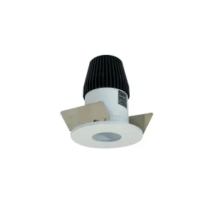 1"  in Matte Powder White Pinhole / Matte Powder White Flange Finish by Nora Lighting