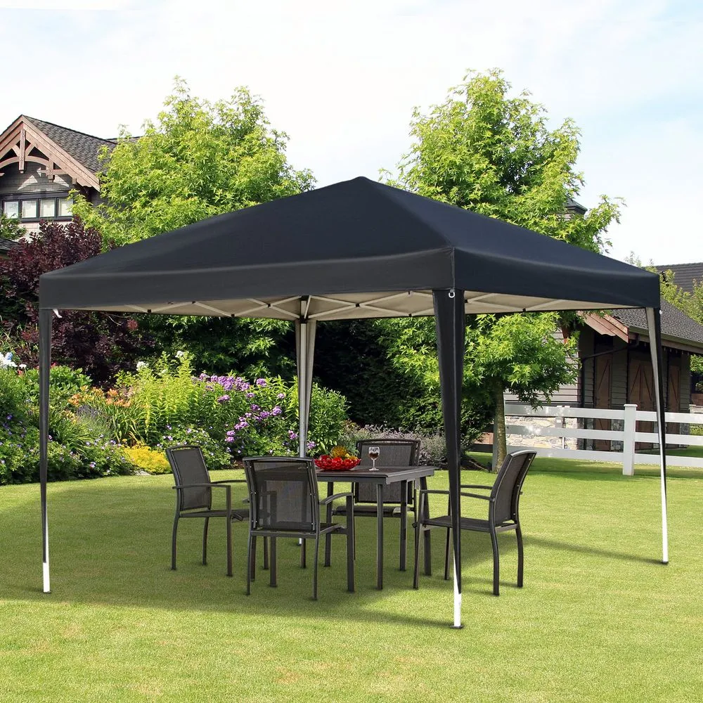 3x3m Garden Pop Up Gazebo Marquee Party Tent Wedding Canopy UV Protection