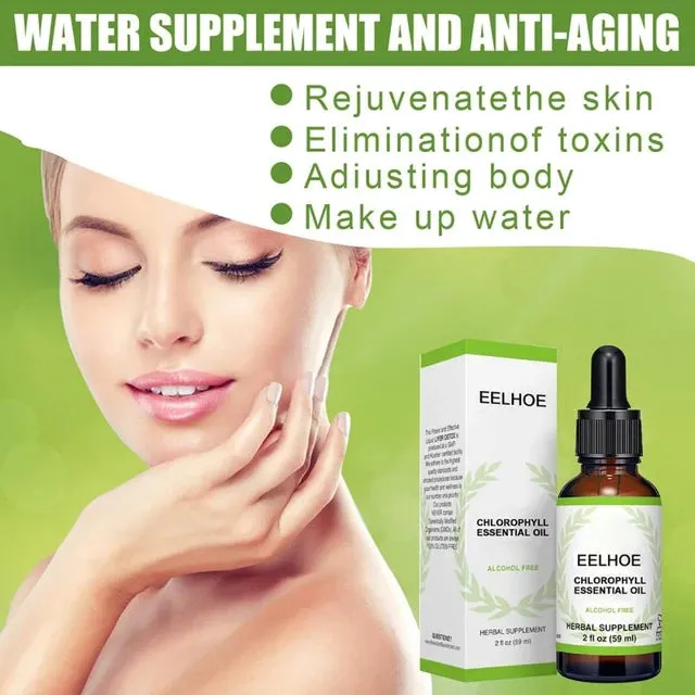59ml Organic Chlorophyll Superior Serum Anti Wrinkle Aging Moisturizing Face Serum Collagen Shrink Pore Repair Facial Skin Care