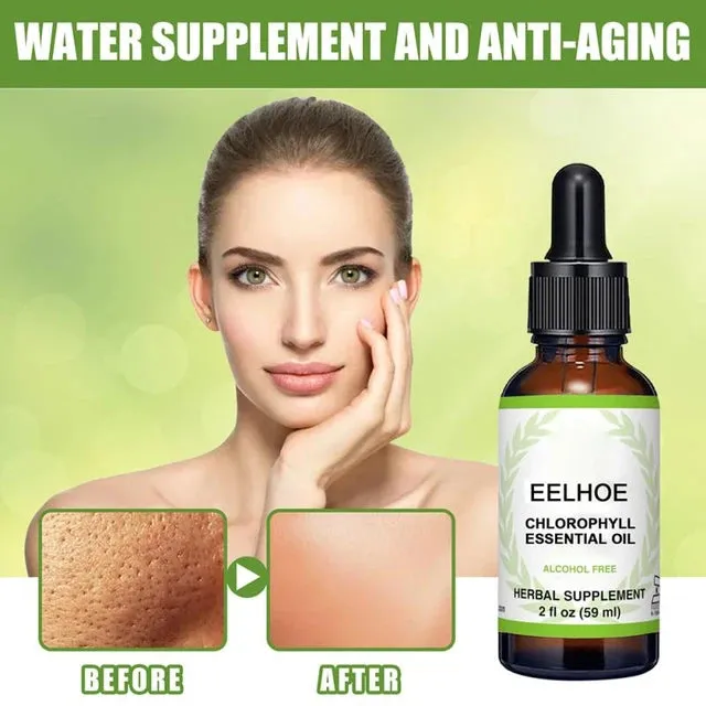 59ml Organic Chlorophyll Superior Serum Anti Wrinkle Aging Moisturizing Face Serum Collagen Shrink Pore Repair Facial Skin Care