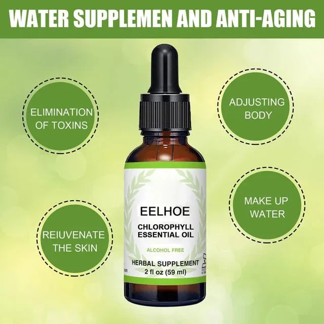 59ml Organic Chlorophyll Superior Serum Anti Wrinkle Aging Moisturizing Face Serum Collagen Shrink Pore Repair Facial Skin Care