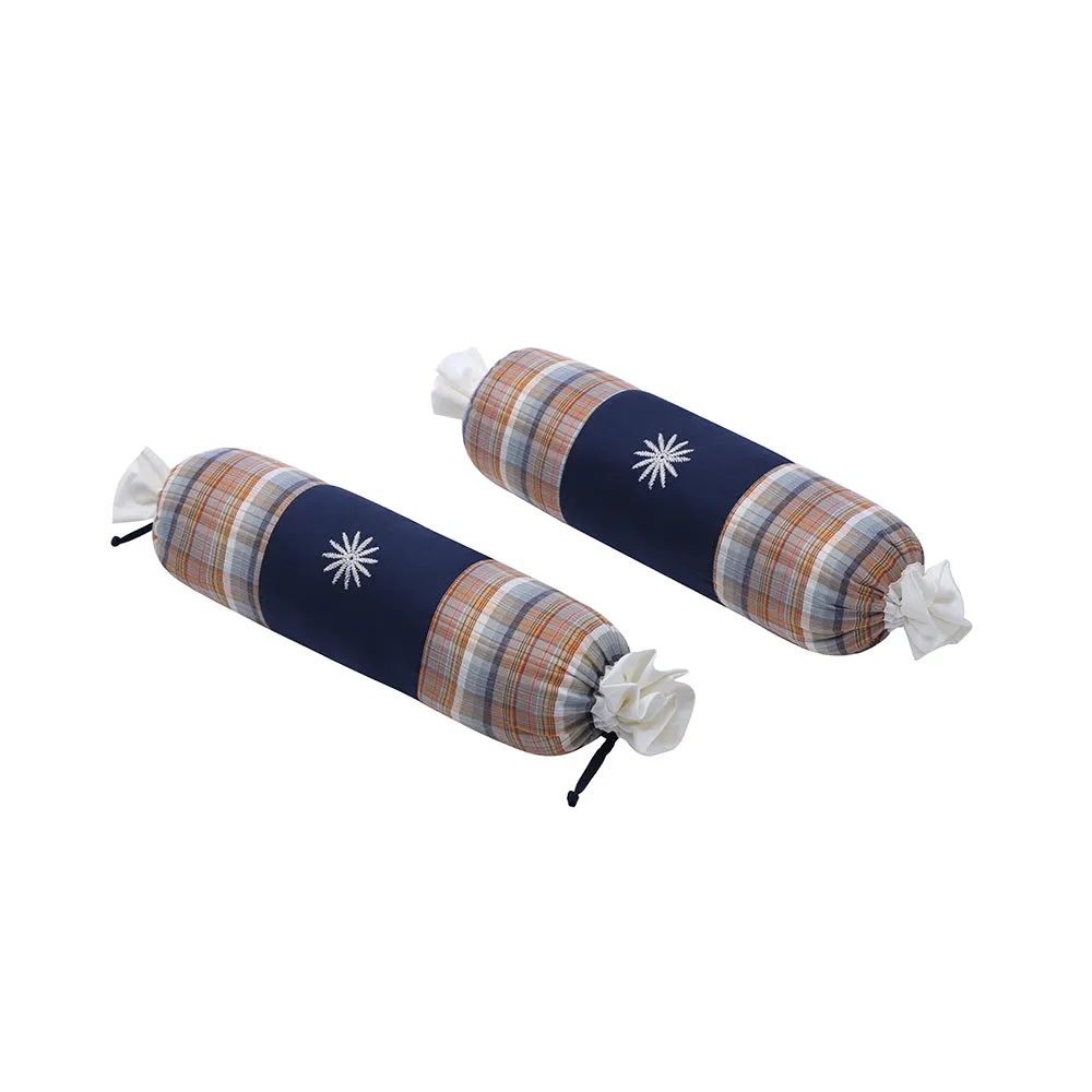 Abracadabra Cotton Bedding/Gadda Set Crocodile Theme - Navy Blue
