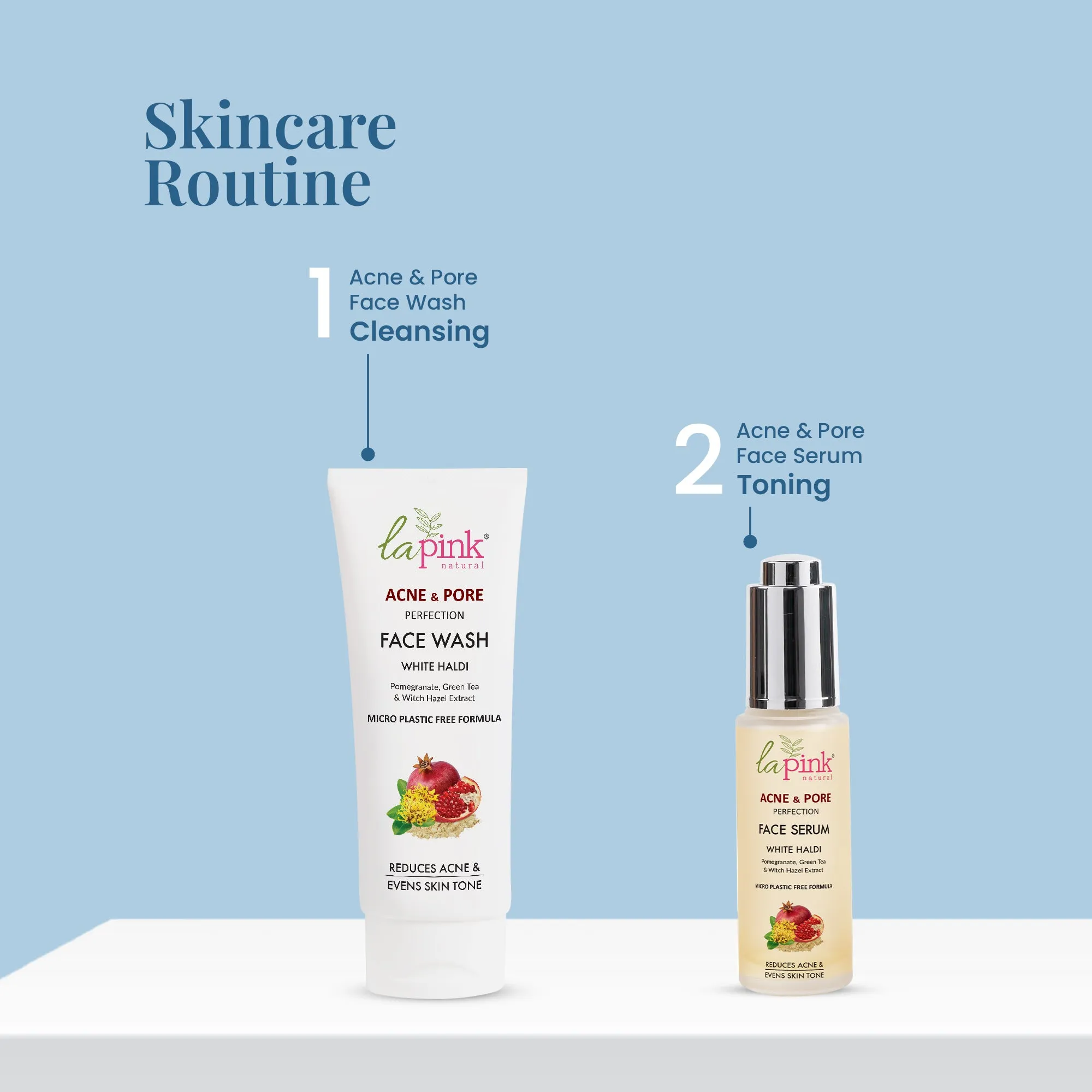 Acne & Pore Perfection Face Serum with White Haldi for Skin Radiance