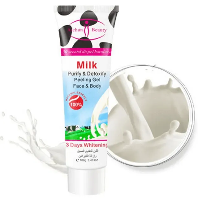 Aichun Beauty Milk Purify & Detoxify Peeling Gel Face & Body - 100g