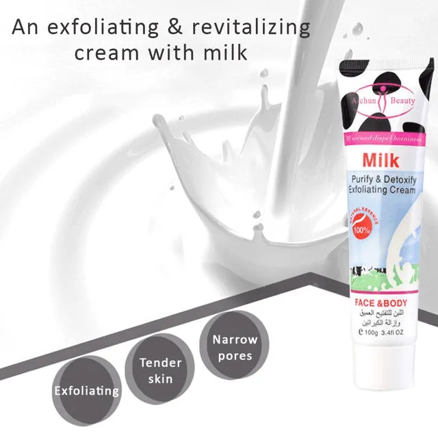Aichun Beauty Milk Purify & Detoxify Peeling Gel Face & Body - 100g