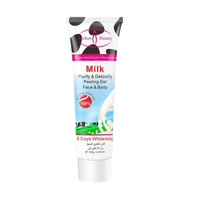Aichun Beauty Milk Purify & Detoxify Peeling Gel Face & Body - 100g