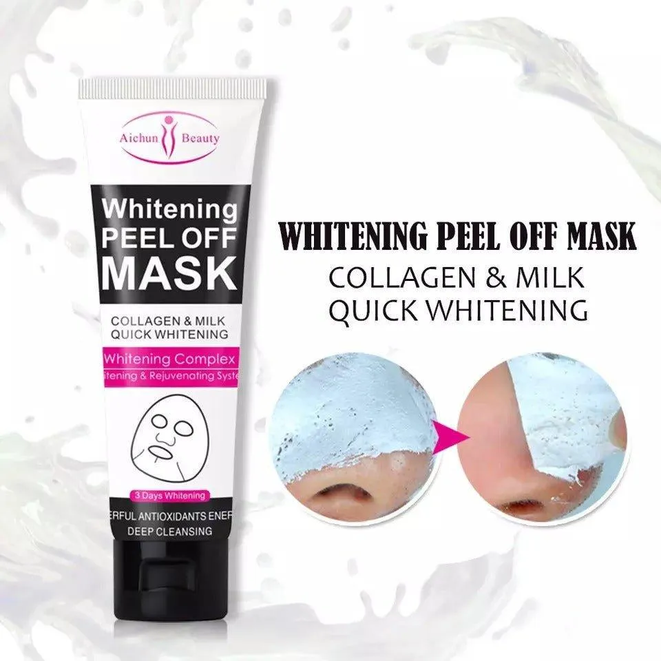 Aichun Beauty Whitening Collagen & Milk Peel Off Mask - 120ml