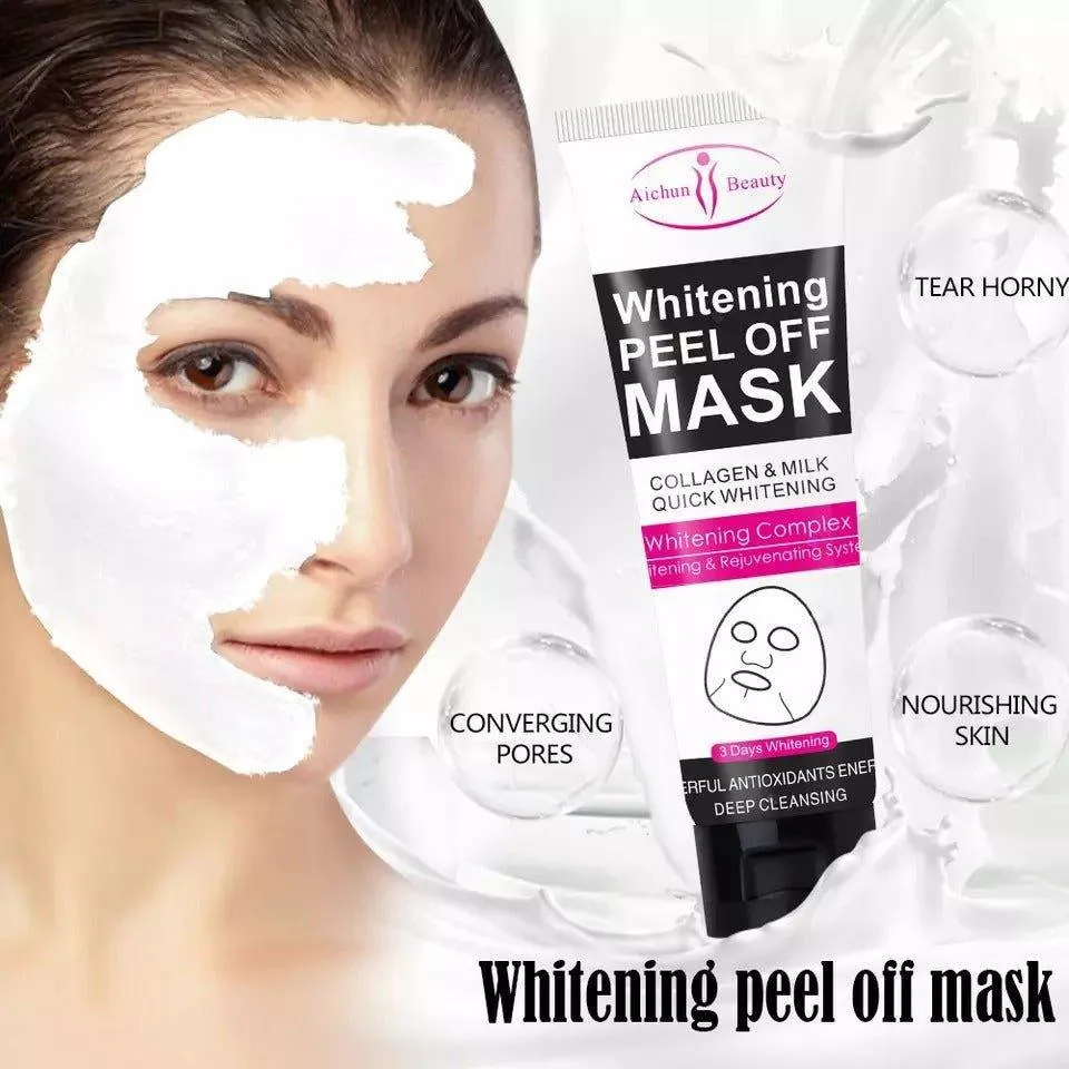 Aichun Beauty Whitening Collagen & Milk Peel Off Mask - 120ml