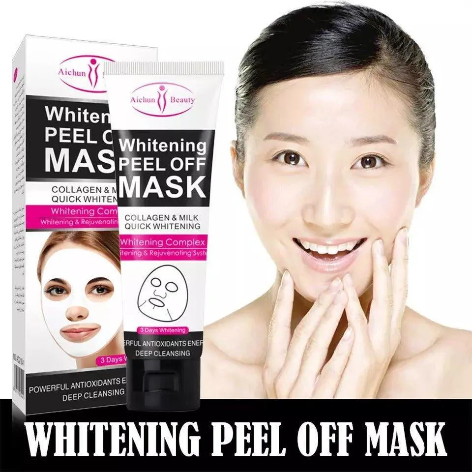 Aichun Beauty Whitening Collagen & Milk Peel Off Mask - 120ml