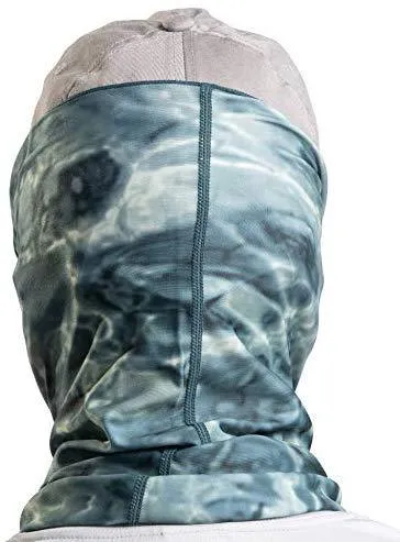 Aqua Design Fishing Hunting Masks Neck Gaiters for Men and Youth: UPF 50  Sun Mask Protection: Camo Half Face Cover Balaclava Bandana