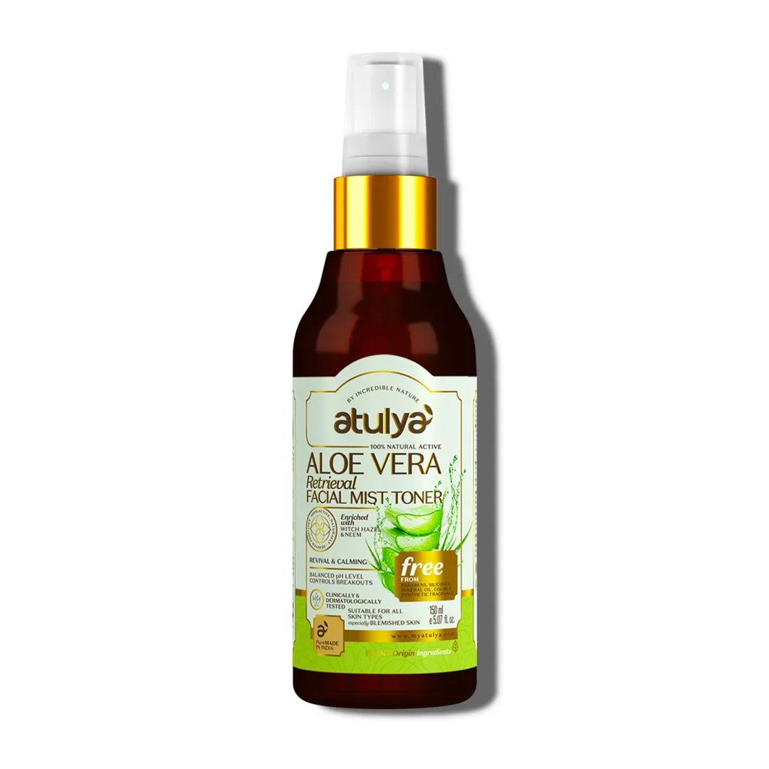 atulya Aloe Vera Retrieval facial mist Toner (Buy 7 Products & Get Rs.700 Off)