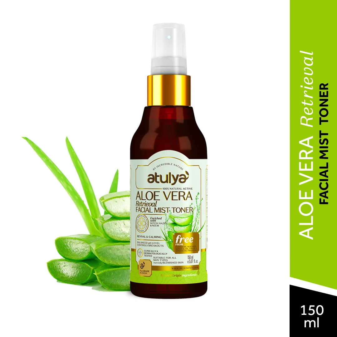 atulya Aloe Vera Retrieval facial mist Toner (Buy 7 Products & Get Rs.700 Off)