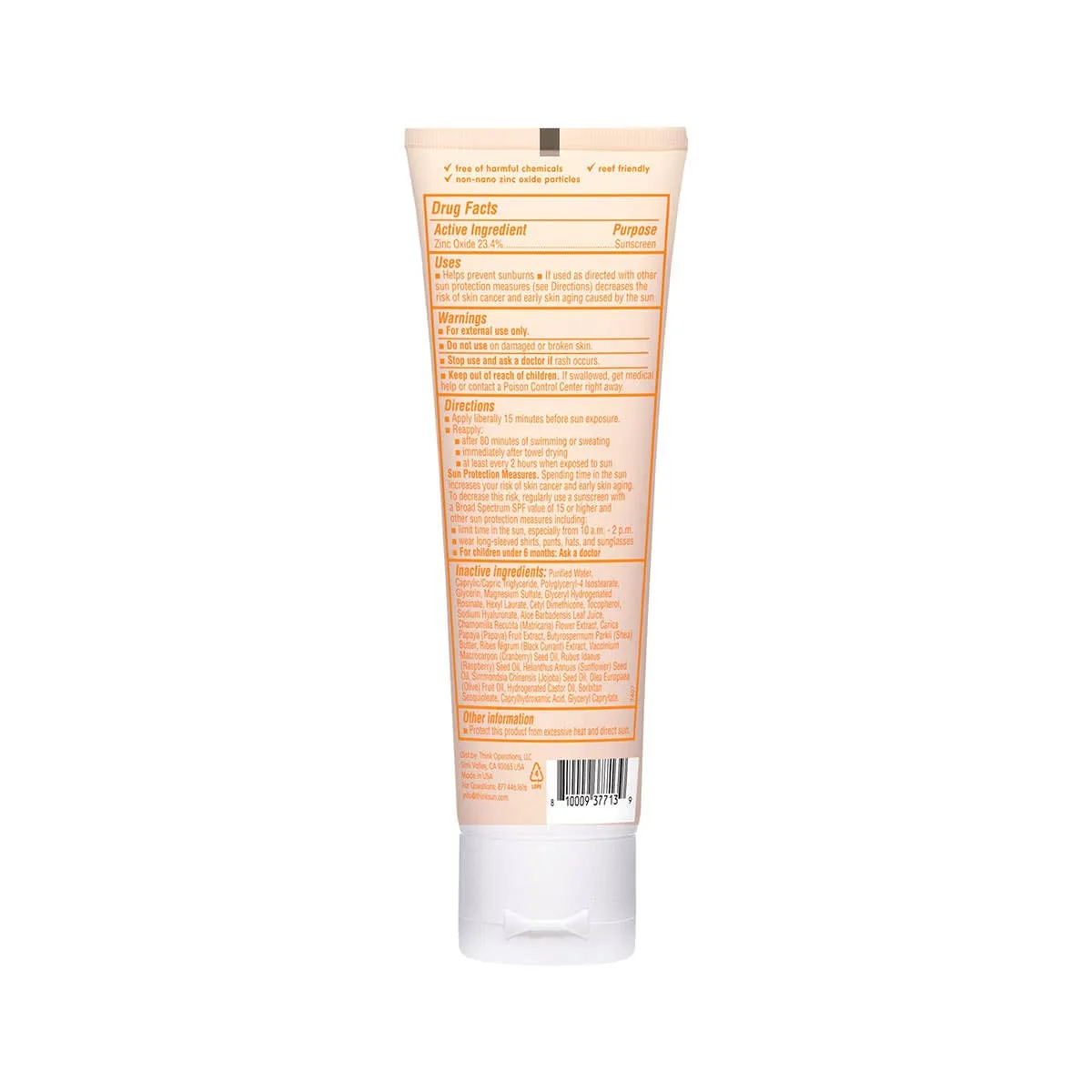 Baby Sensitive Skin Clear Zinc SPF 50 Sunscreen