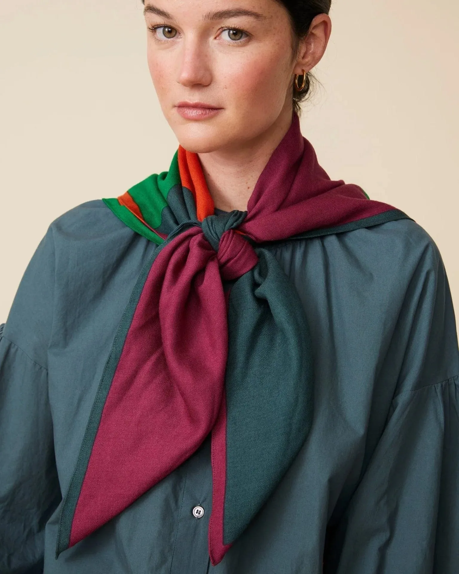 Bandana No 751 in Poppy Red