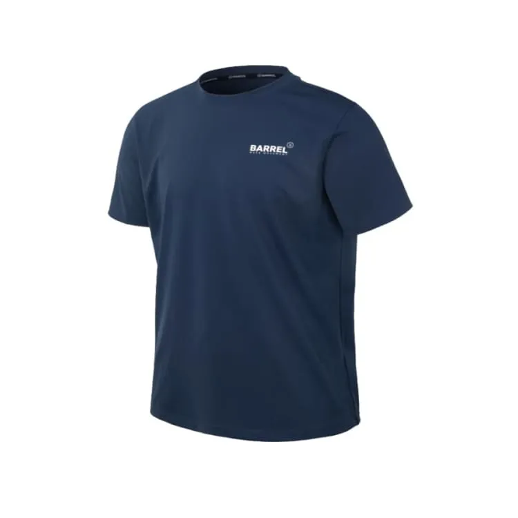 Barrel Men Vibe Sunset S/S Rashguard-BLUE