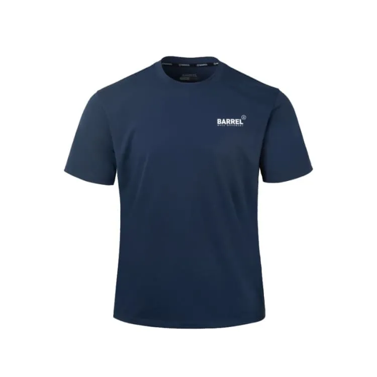 Barrel Men Vibe Sunset S/S Rashguard-BLUE