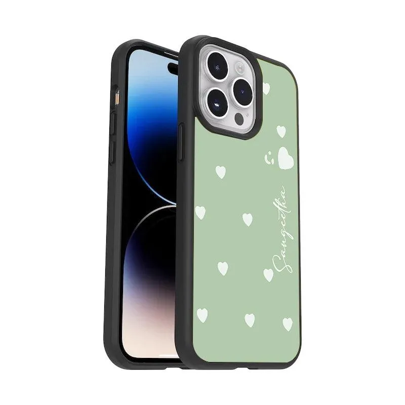 Be Loved Glossy Customised Metal Case Cover Mint Green For OnePlus