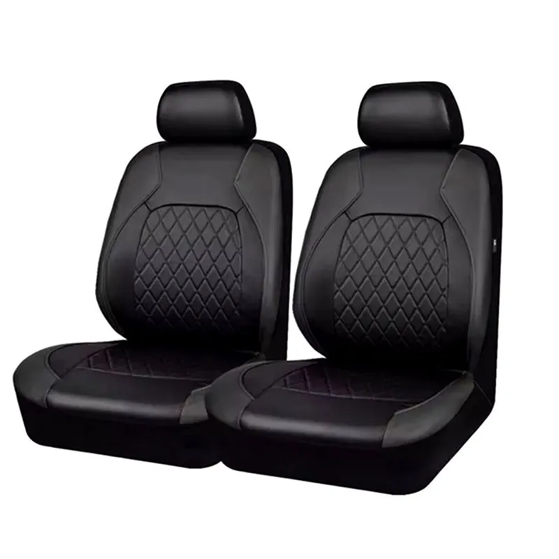 Black Leatherite Car Seat Covers