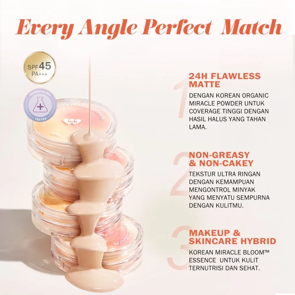 BNB barenbliss Korean Bloomatte True Beauty Inside Cushion | Original Cusion Face Powder