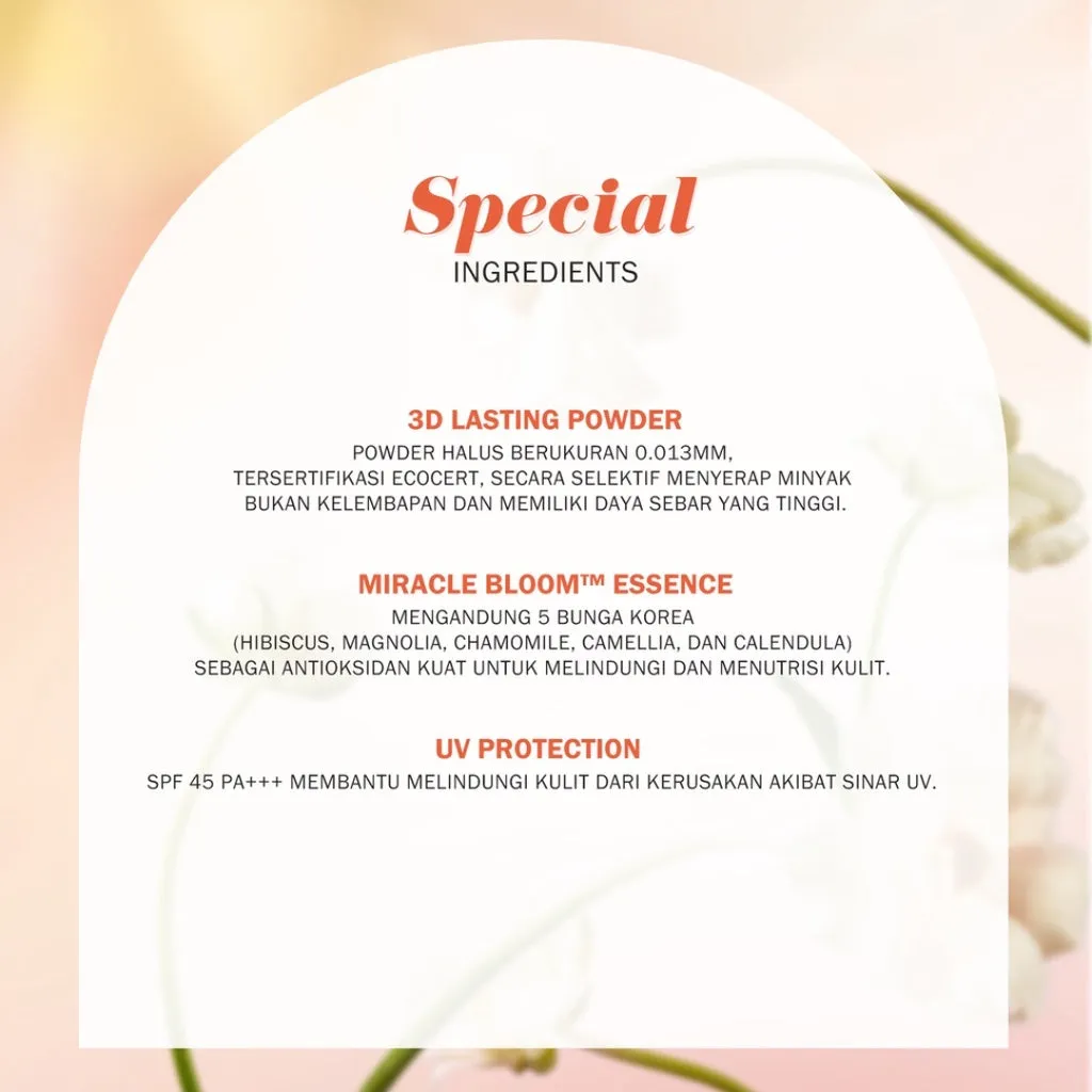 BNB barenbliss Korean Bloomatte True Beauty Inside Cushion | Original Cusion Face Powder