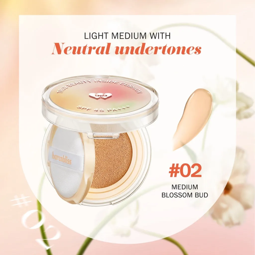 BNB barenbliss Korean Bloomatte True Beauty Inside Cushion | Original Cusion Face Powder