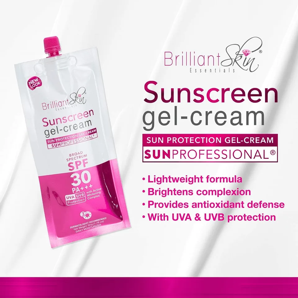 Brilliant Skin Sunscreen Gel-Cream Spf30 PA    - 50g