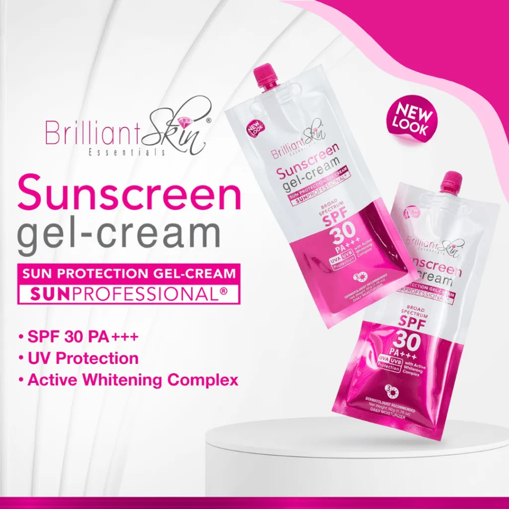 Brilliant Skin Sunscreen Gel-Cream Spf30 PA    - 50g