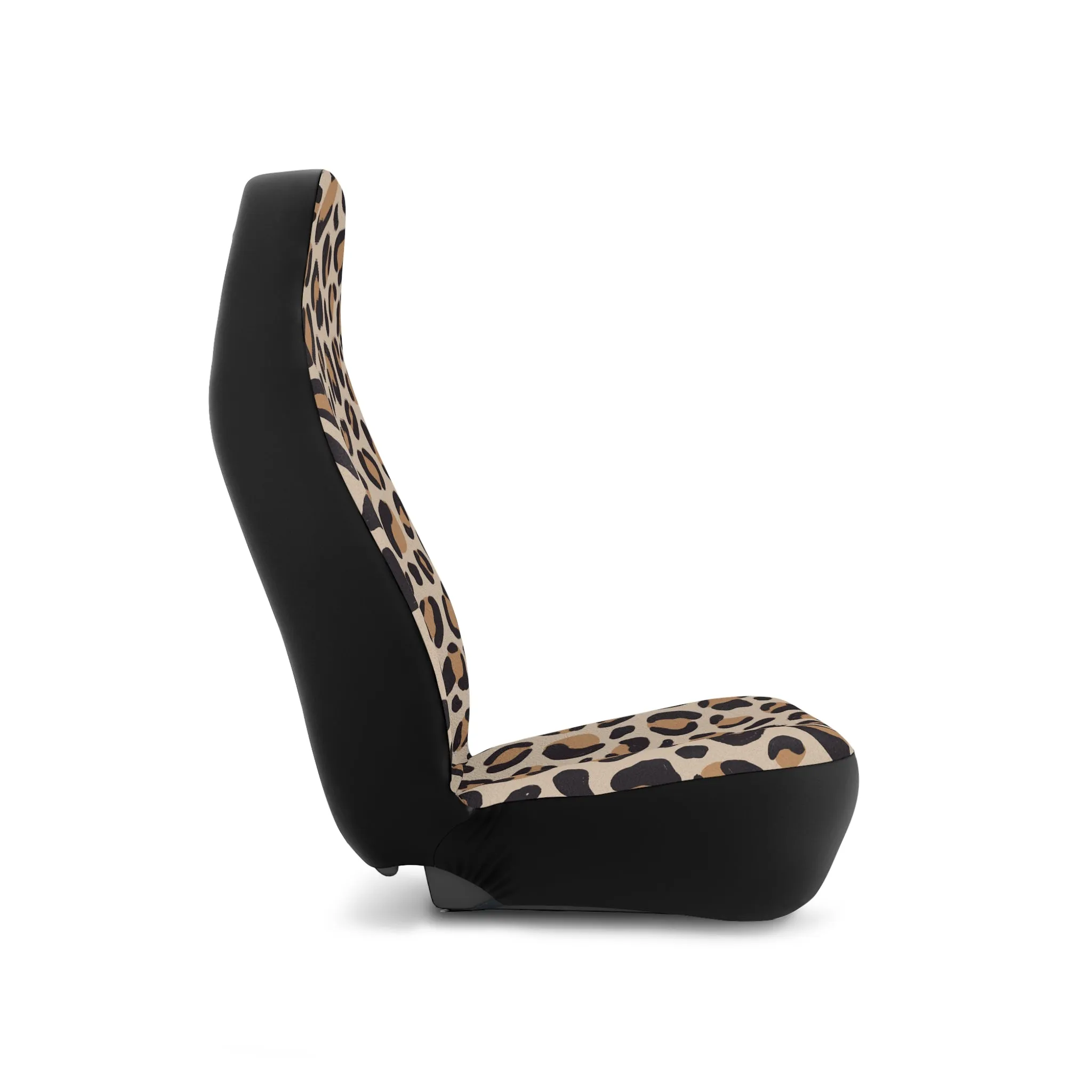 Brown Animal Print Car Seat Cover