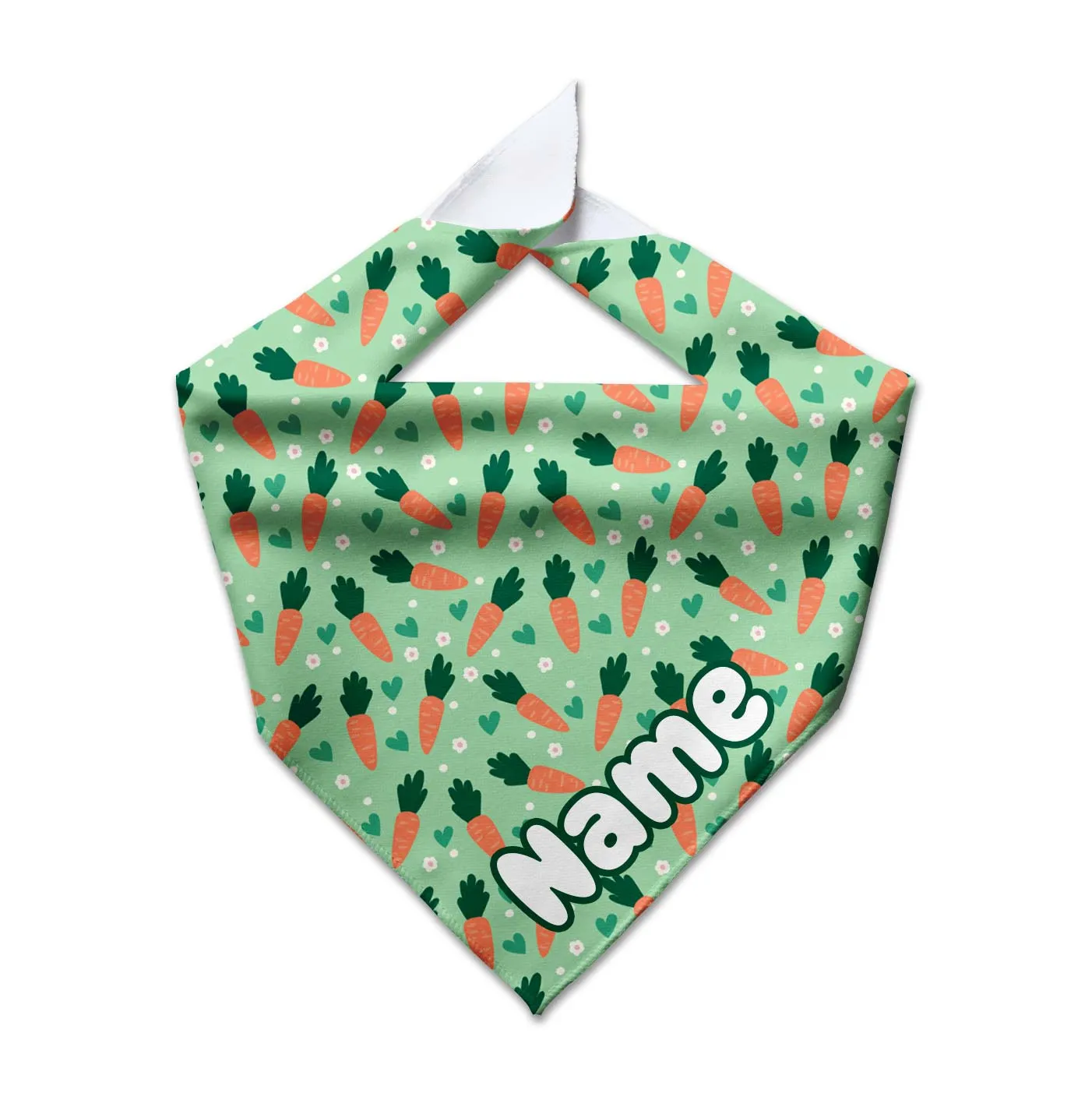 Carrots Cooling Dog Bandana