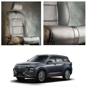 Changan Oshan X7 Type R Black Black Seat Covers 5 Seater - Model 2022-2024