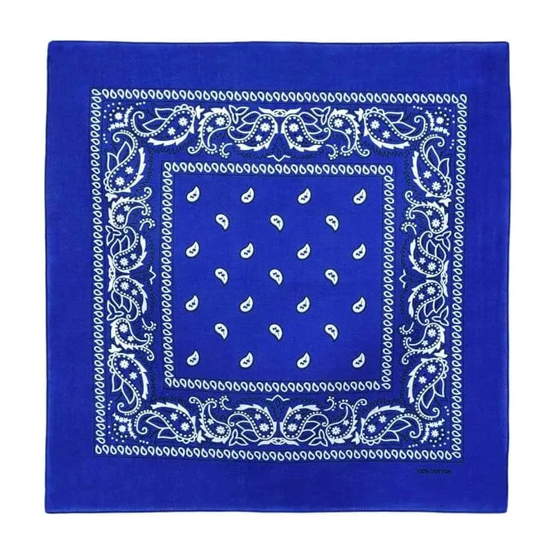 Cotton Color Bandana (12 units)