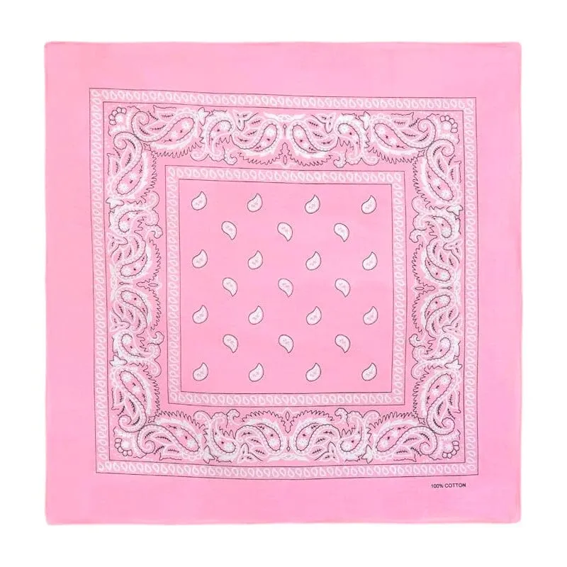 Cotton Color Bandana (12 units)