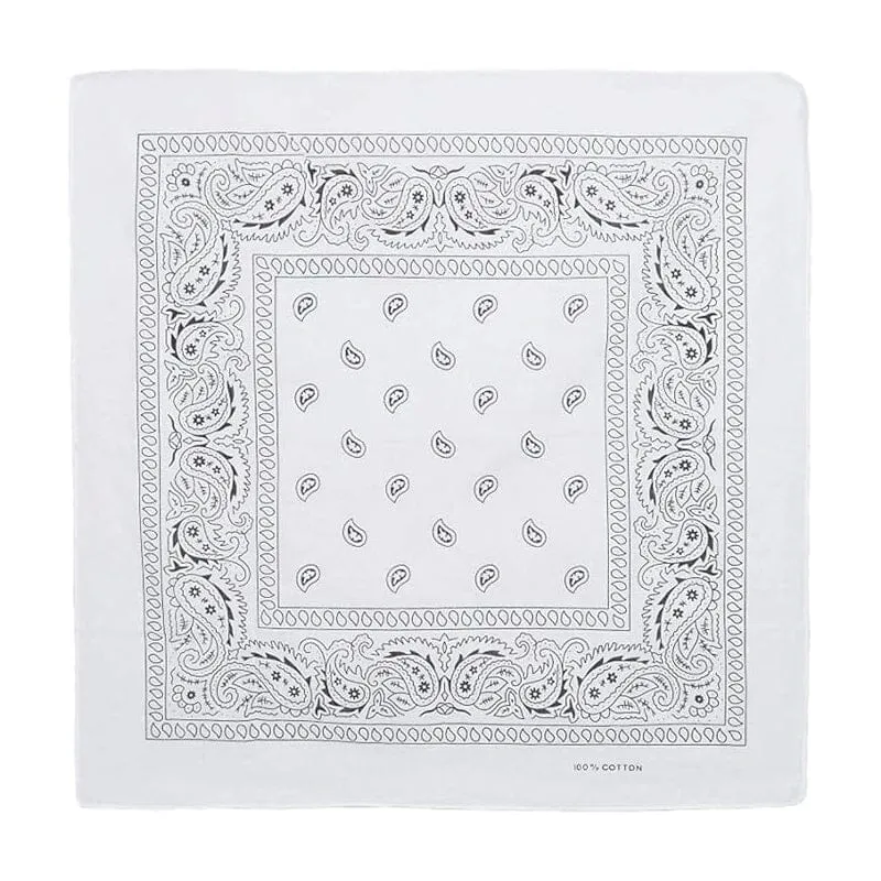 Cotton Color Bandana (12 units)