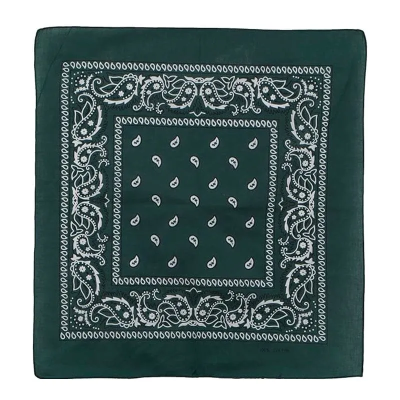 Cotton Color Bandana (12 units)