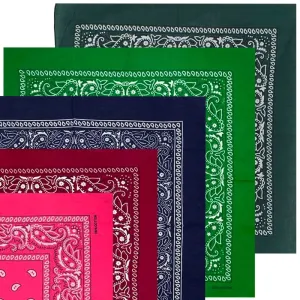 Cotton Color Bandana (12 units)