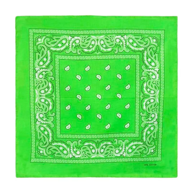 Cotton Color Bandana (12 units)