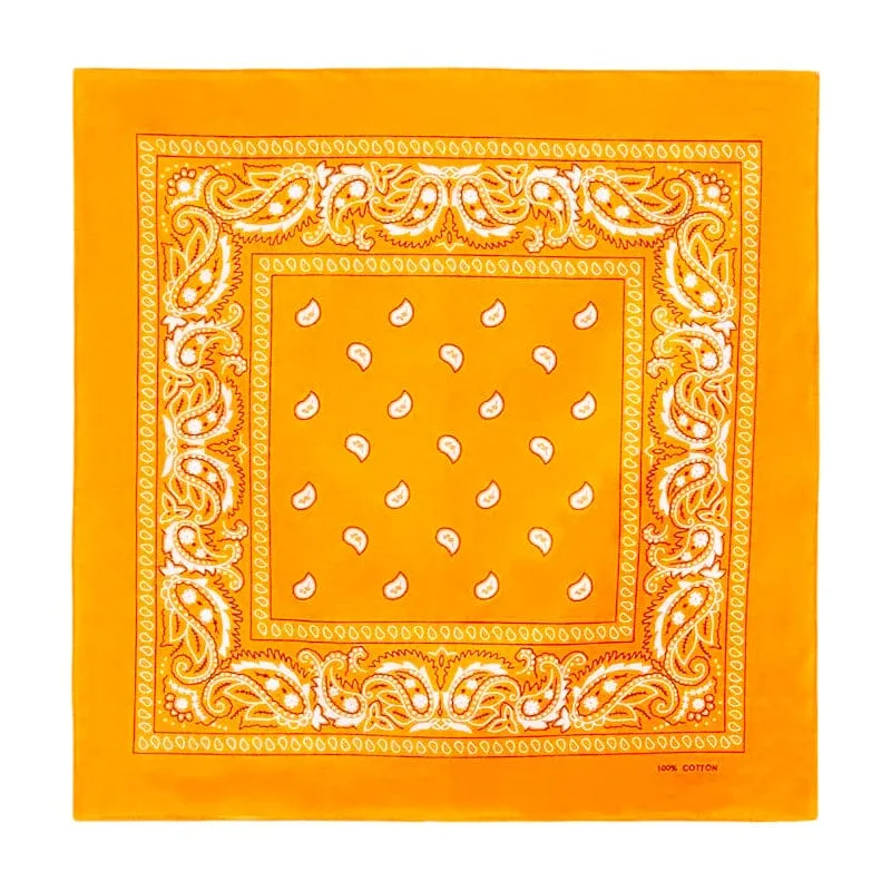 Cotton Color Bandana (12 units)