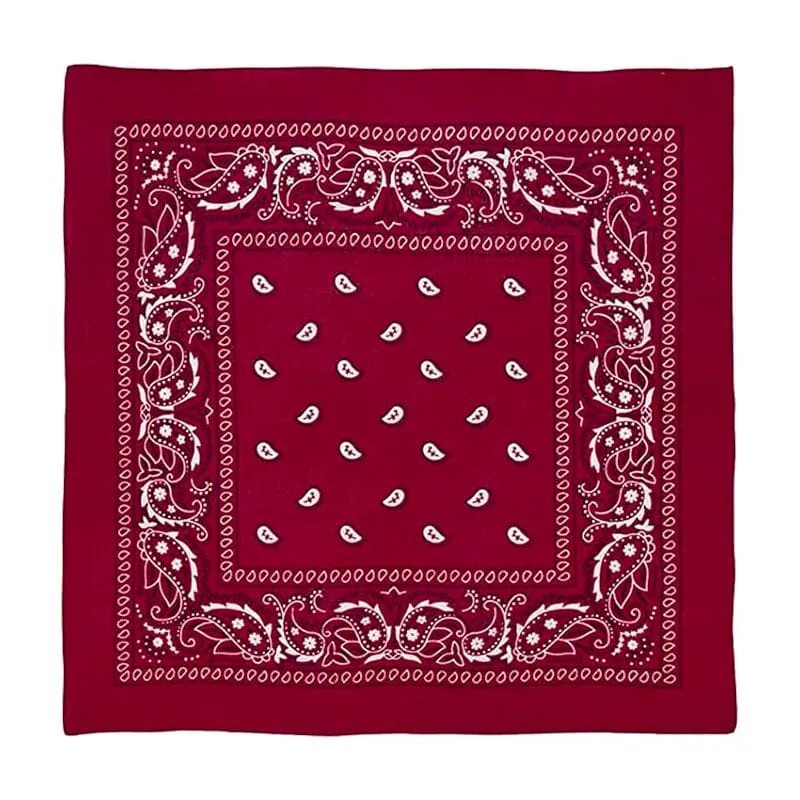 Cotton Color Bandana (12 units)