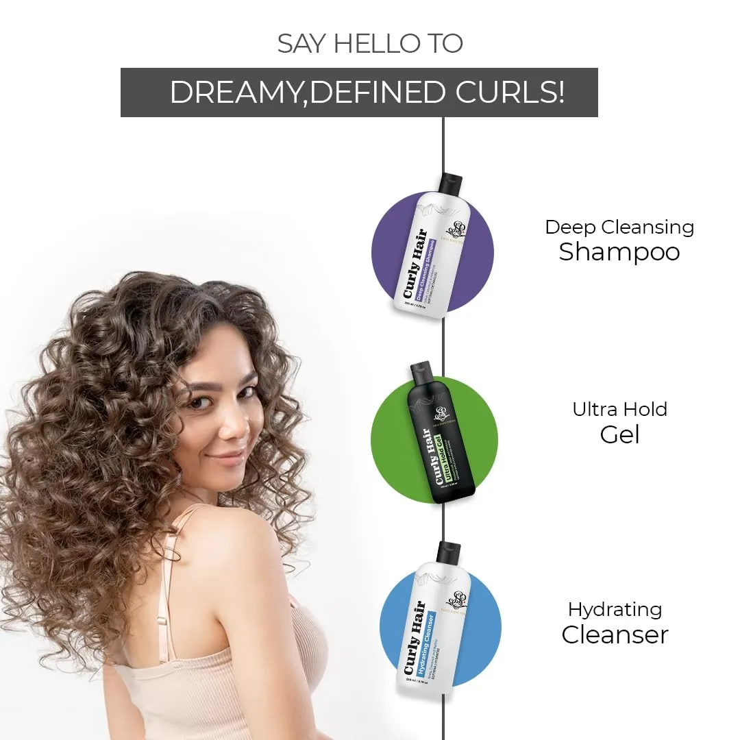 Curly Hair Conditioner - Deep Nourishment | Hydration for Curly Hair | Enriched with Shea Butter By Savio John Pereira- 200 ml (400)