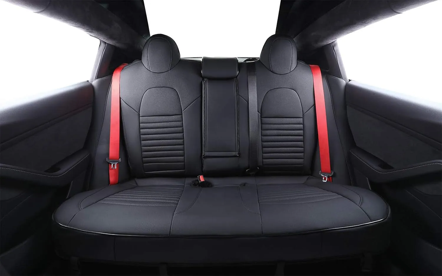 Custom Fit Model X Car Seat Covers for Select Tesla Model X 2019 2020 2021 2022 2023 2024,7 Seats