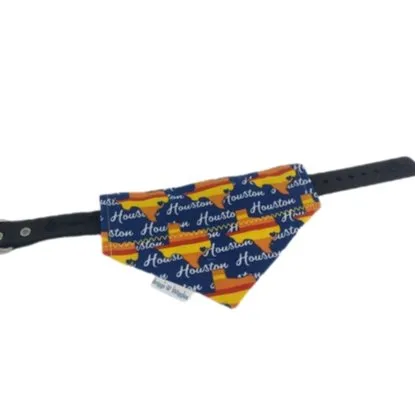 Deep in the Heart of Texas Astros Inspired Dog Bandana - Handmade