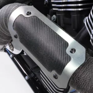 DEI Onyx Pipe Shield - 4.0 x 8.0 " - Brushed/Onyx Black