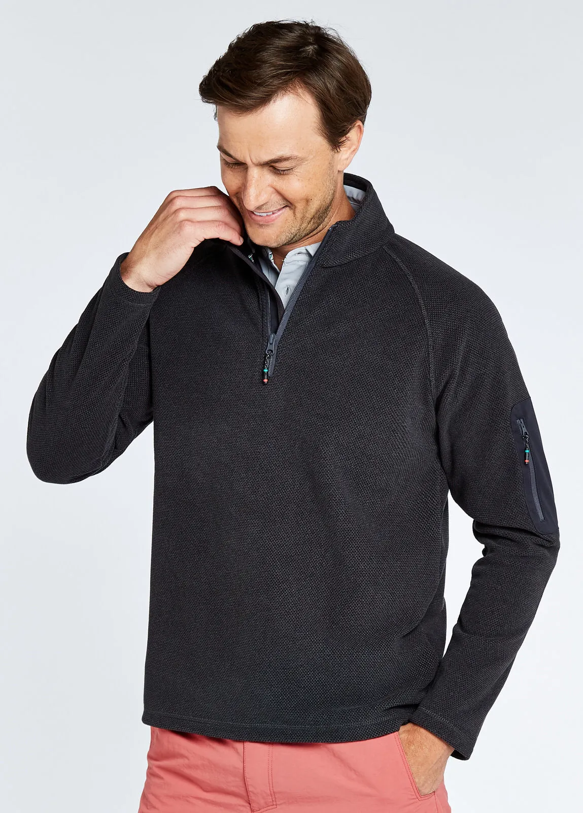 Dubarry Monaco Fleece 1/4 Zip Graphite