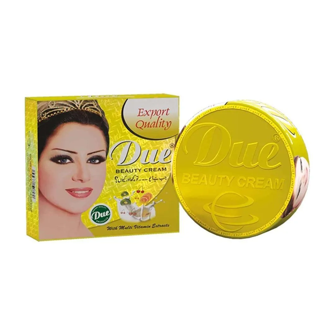 Due Whitening Beauty Cream × 2 Pcs (Offer)