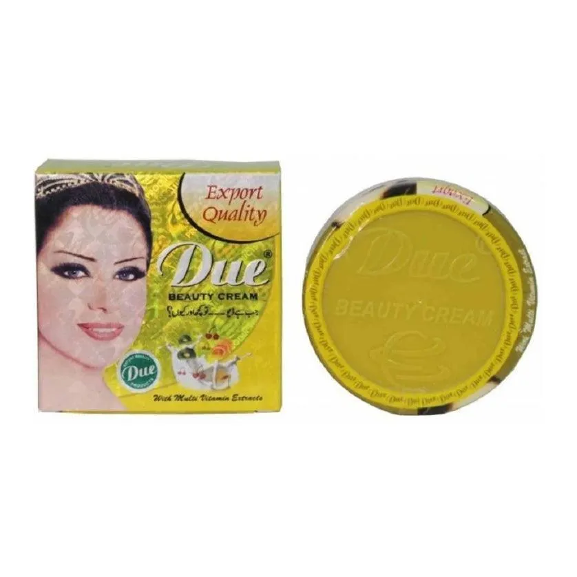 Due Whitening Beauty Cream × 2 Pcs (Offer)