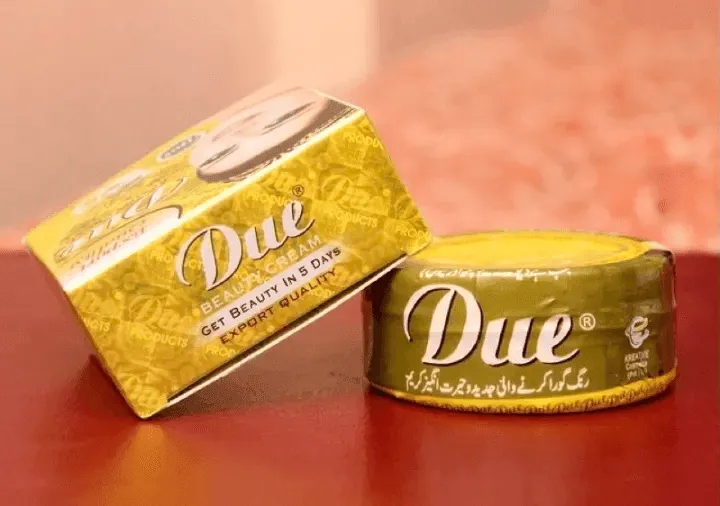 Due Whitening Beauty Cream × 2 Pcs (Offer)