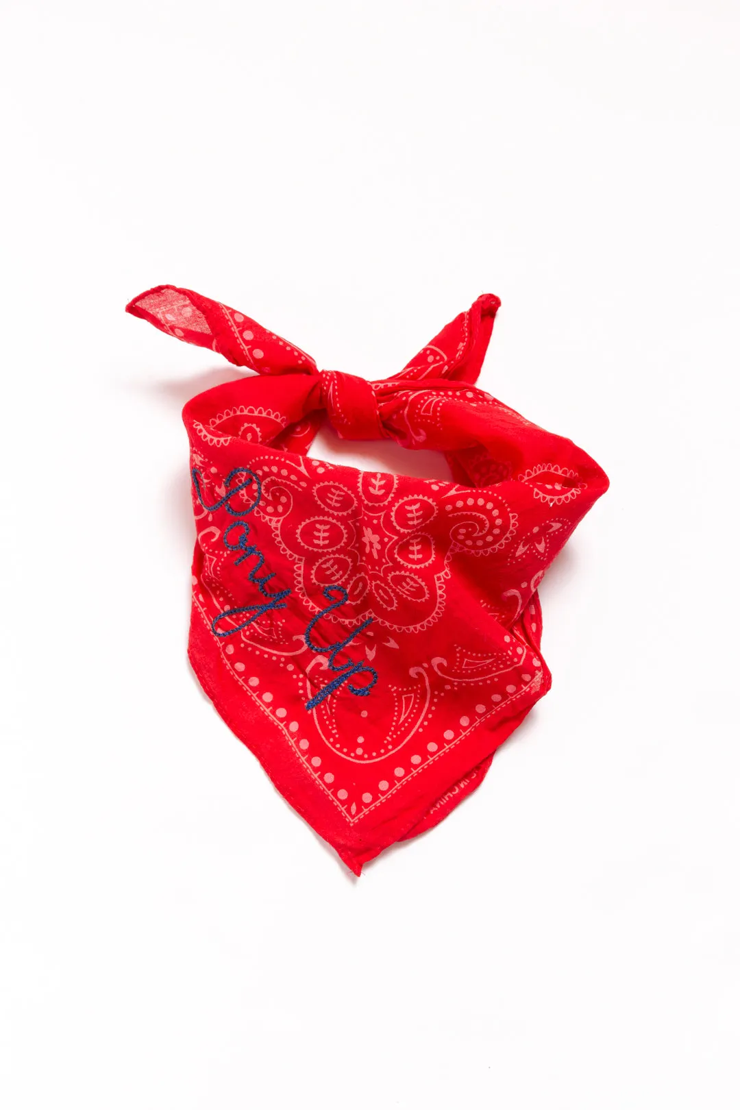 Embroidered Bandana
