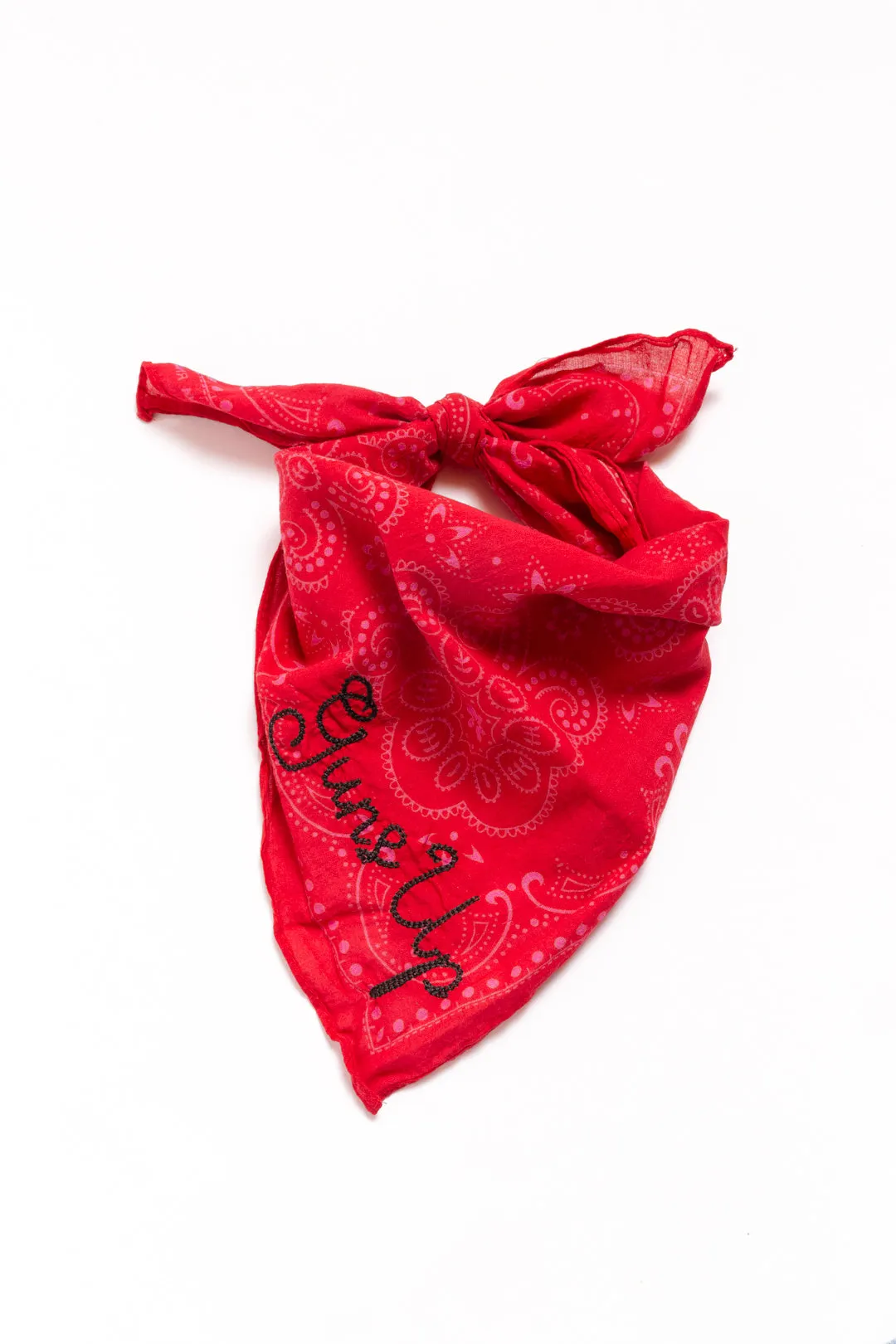Embroidered Bandana