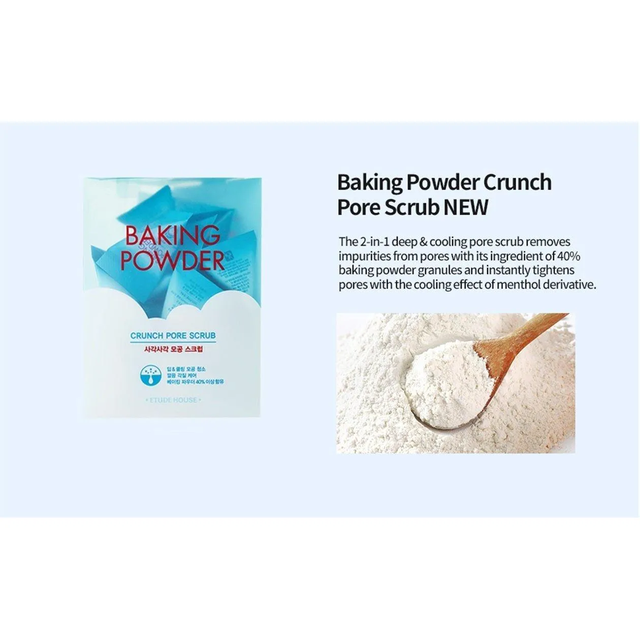 Etude House Baking Powder Crunch Pore Scrub 24pcs