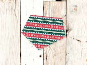 Holiday Sweater Dog Bandana